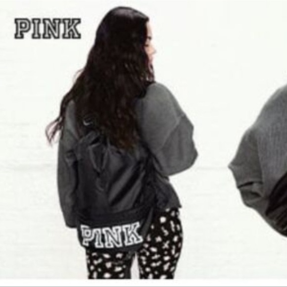 PINK VICTORIA'S SECRET:  Large Convertible Fanny Pack Bag NWT - Picture 2 of 5